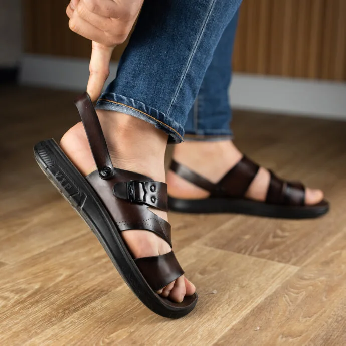⁦Sandal 3 bande 100% Orthopédique⁩ - الصورة ⁦3⁩