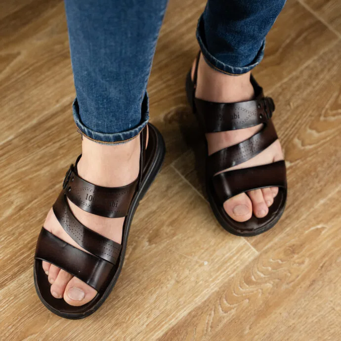⁦Sandal 3 bande 100% Orthopédique⁩ - الصورة ⁦6⁩