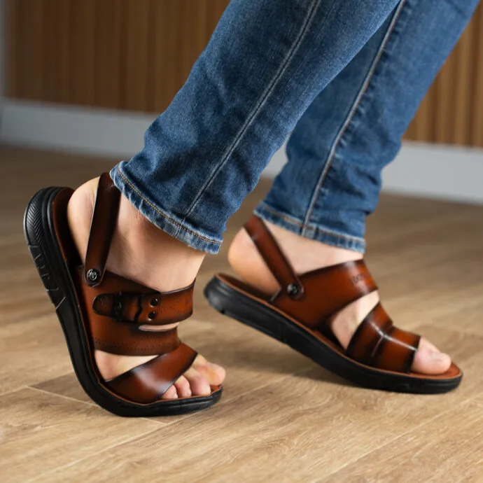 ⁦Sandal 3 bande 100% Orthopédique⁩ - الصورة ⁦7⁩