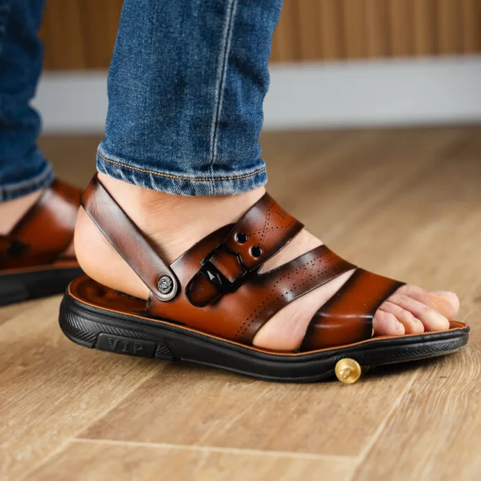 Sandal 3 bande 100% Orthopédique