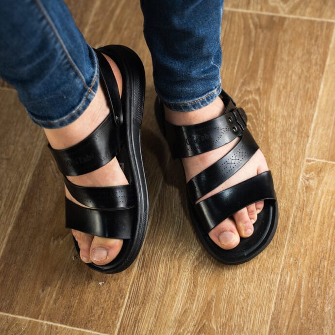 ⁦Sandal 3 bande 100% Orthopédique⁩ - الصورة ⁦2⁩